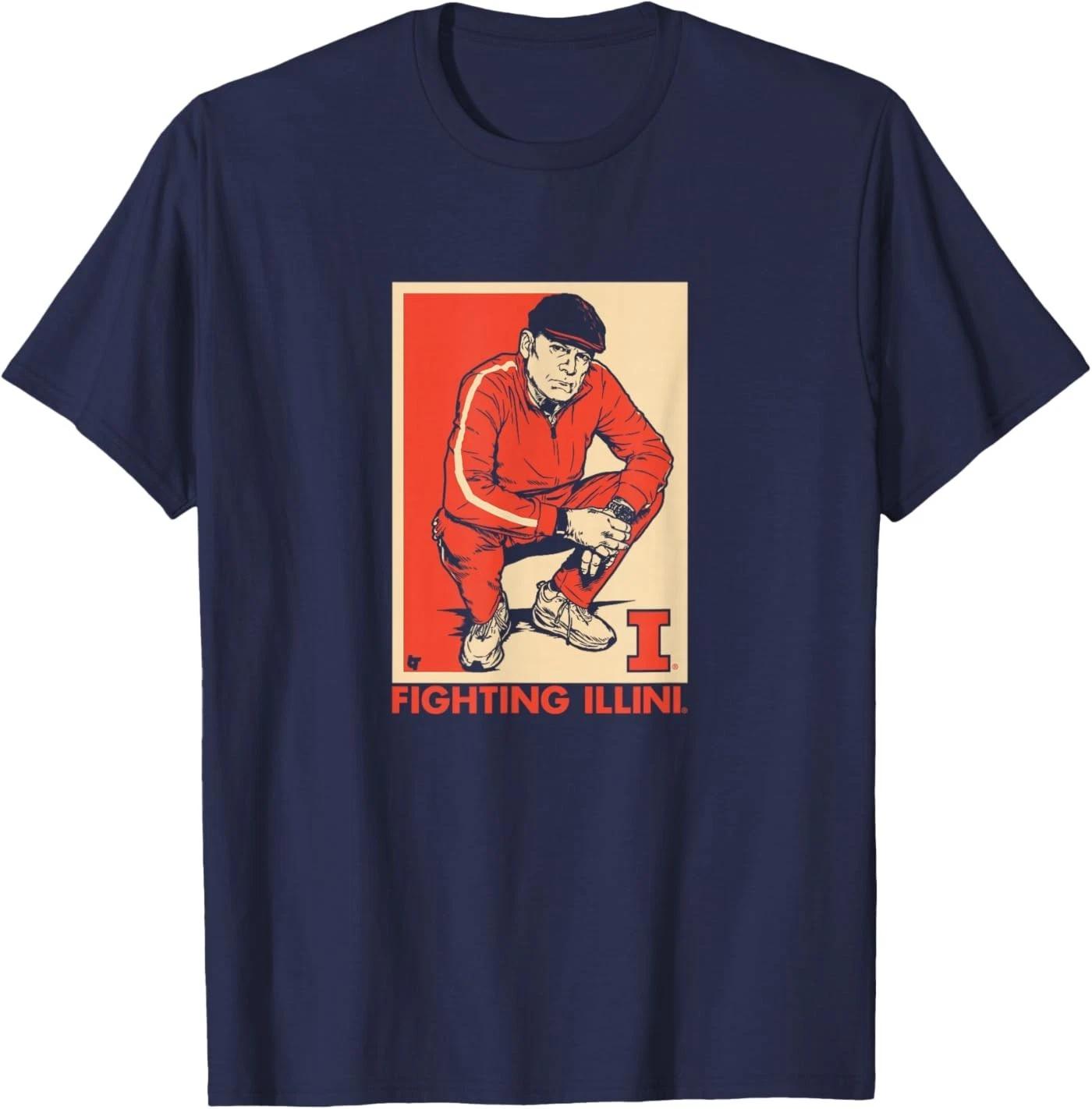 

Brad Underwood - Track Suit Coach - Illinois Basketball T-Shirt 3XL