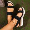 Mote Mote Damesandaler Nye Sommer Casual Sandaler med åpen tå Utendørs Plussstørrelse Sport Damesko Komfortable Strandsko