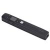 Portable Scanner Handheld HD Color Black Compact Mobile Document Scanner for Home Office