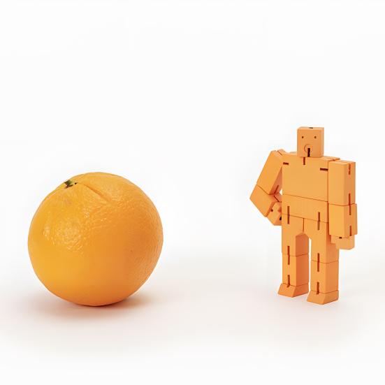 Holzwürfel-Roboterspielzeug, pädagogischer Transforming-Roboter, Actionfigur, 3D-Puzzle, Twisted Cube-Roboter, Bausteinspielzeug, Geschenk für Kleinkinder, Jungen und Mädchen