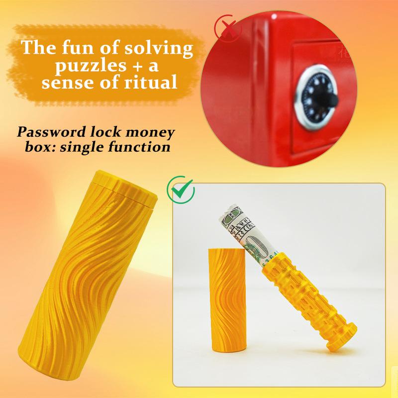 Creative Birthday Gift, Money Maze Hidden Cash Piggy Bank