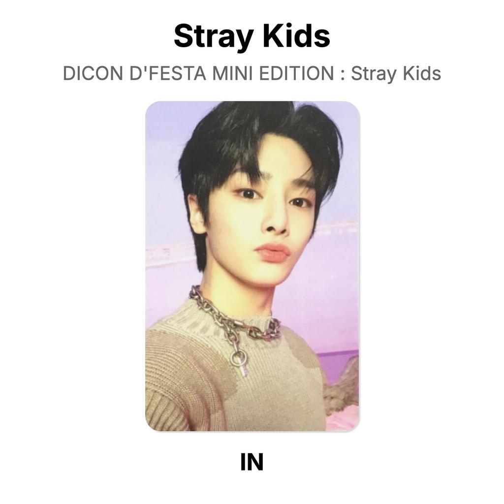 Stray Kids DICON D'FESTA MINI EDITION : Offizielle Stray Kids Fotokarte