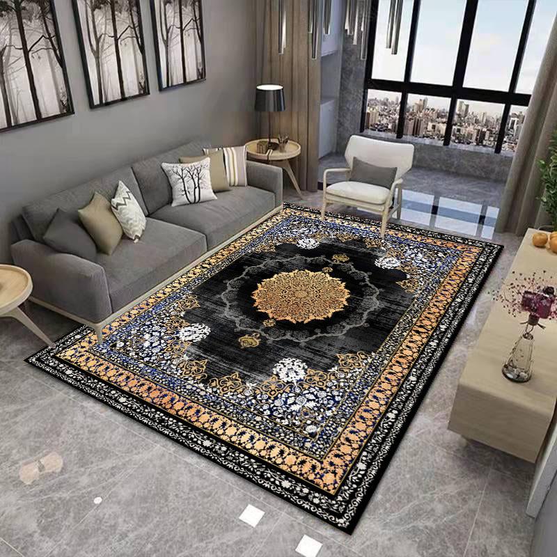Bohemian Style Living Room Decoration Carpet Ethnic Style Hotel Fully Covered Corridor Carpet