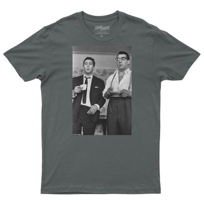 Maglietta Retro Horror Compleanno Halloween per Fan dei Gemelli Kray Leggenda