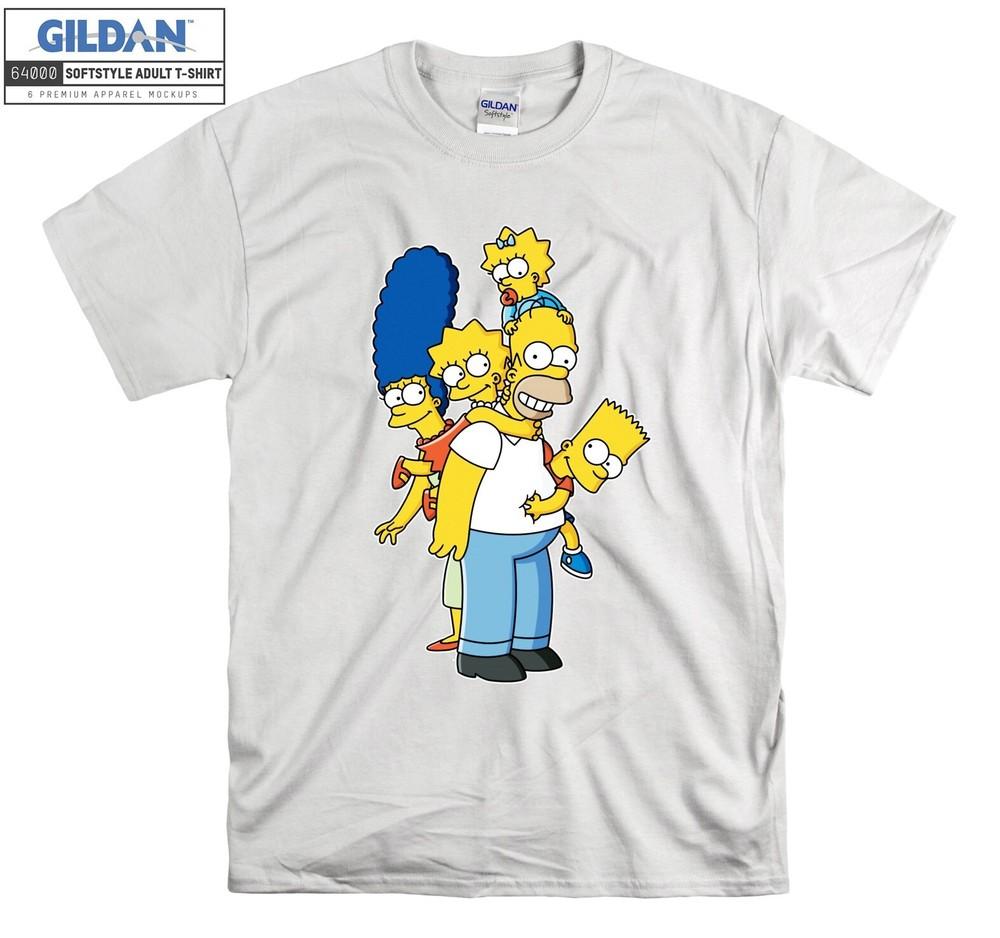 

The Simpsons T-shirt All characters Family T shirt Men Women Unisex Tshirt V340 3XL