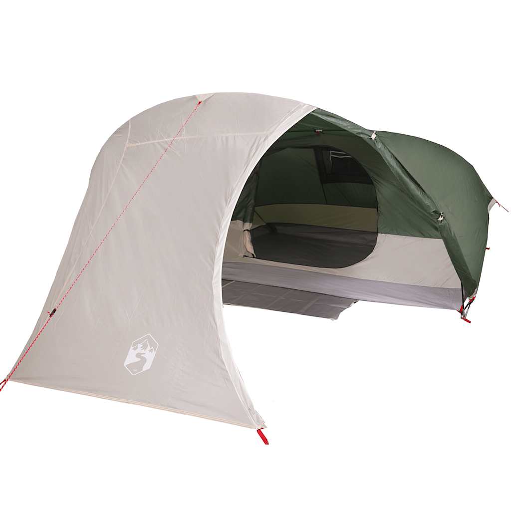 Vidaxl Tourist Tent, 4-Person, Dome, Green, Waterproof