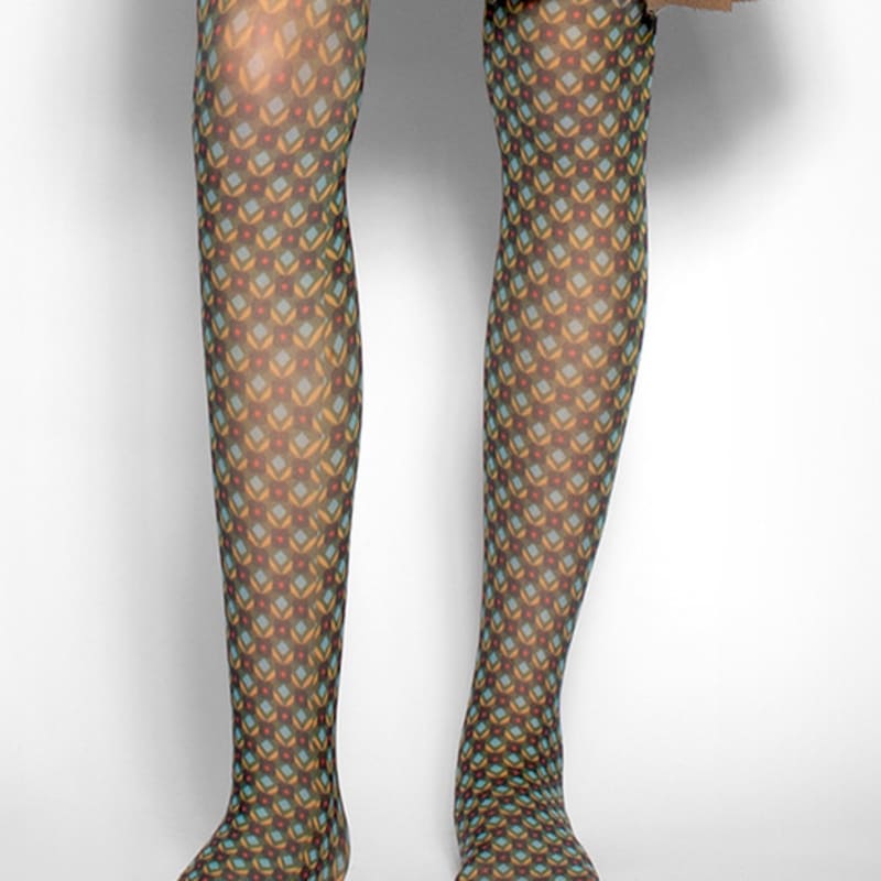 

Романтичные тигровые гольфы до колена из бамбукового камня Free