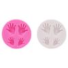 DIY Chocolate Moulds Dessert Mold Large and Small Palms Shaped Cake Decorating Tools Silicone Material for DIY Baking