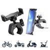 Round Pipe Clamp Phone Holder 360 Rotating Handlebar Mount Universal Phone Bracket  Live
