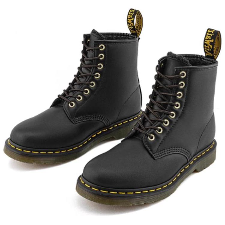 Dr. Martens Klasické Jednoduché Všestranné Módní Krátké Boty Unisex boty Černé 32130001