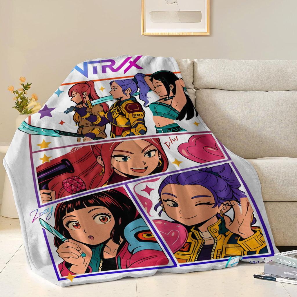 150*130cm Anime Peripheral Printed Warm Blanket