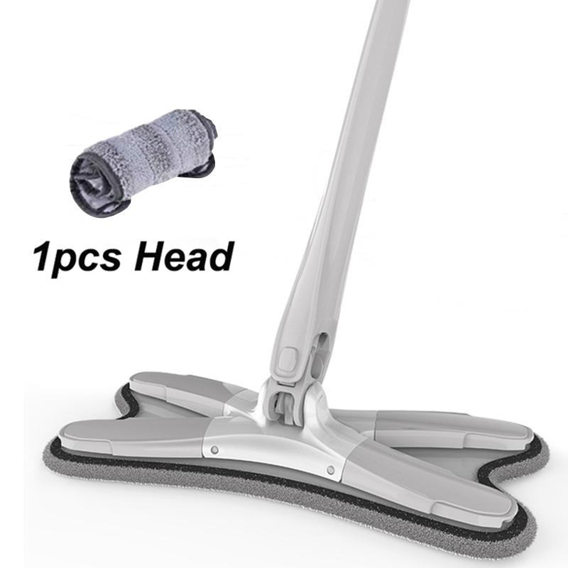 

Швабра для пола X-типа со сменными подушечками для швабры, самоотжимающаяся плоская швабра, мытье без рук, бытовая швабра для пола, инструмент для уборки дома