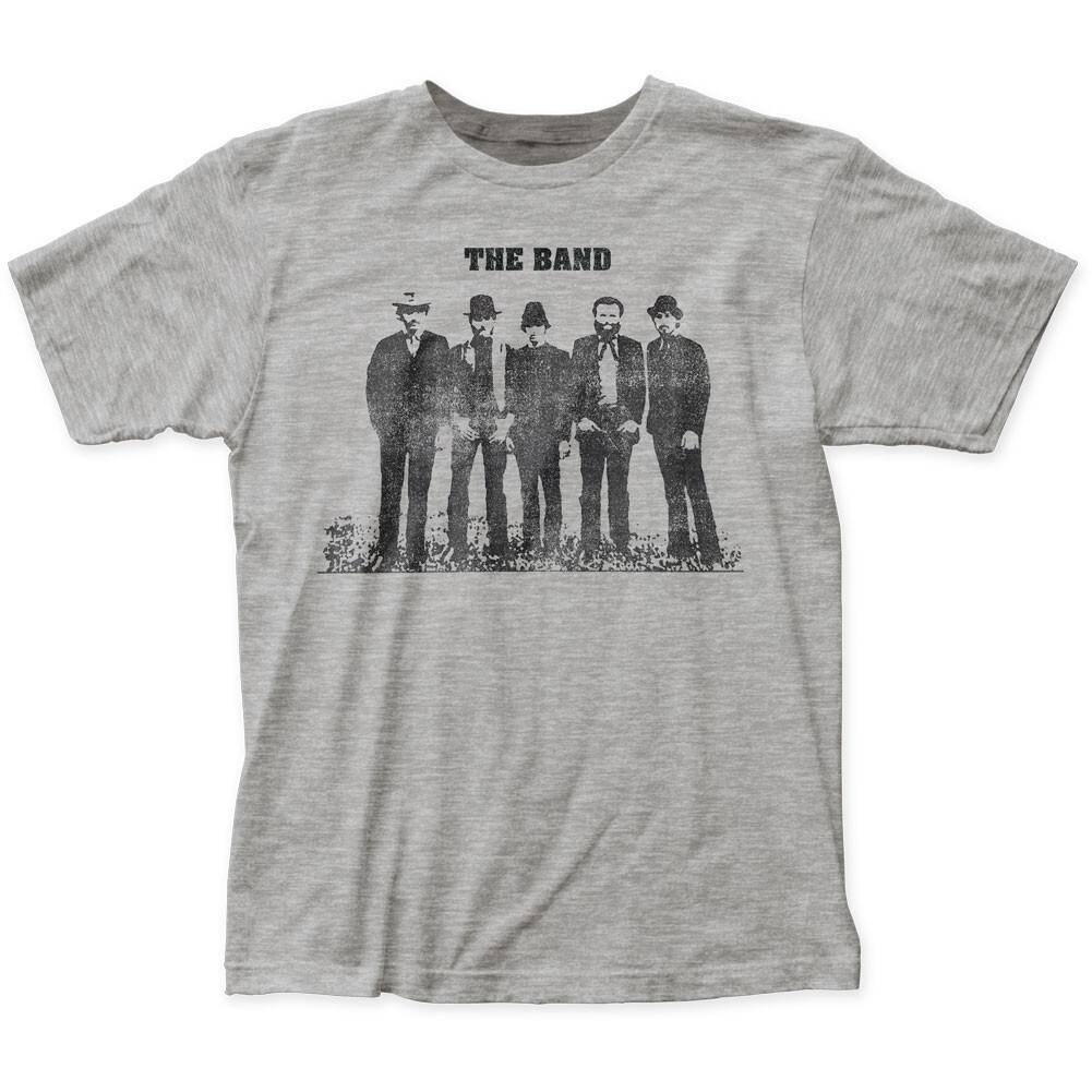 The Band Silhouette Mens T-shirt Rock And Roll Classic Band Tee New Sport Grey XXXXL