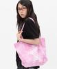 Webhouse Twister Star Tote Bag - Pink