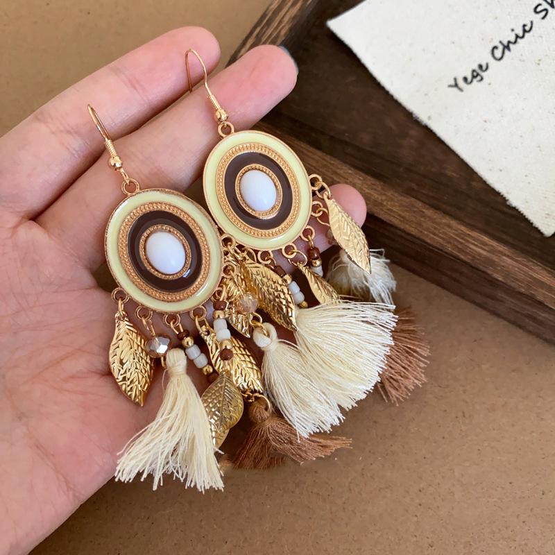 Resort Style Sunflower Earrings - Spring/Summer 2025 Collection for Women