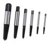 6pcs Practical HSS Damaged Screw Extractor Bolt Stud Remover Set for Household