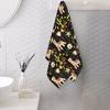 Cute Cactus Alpaca Pattern Soft Face Towel Quick Dry Pool Bath Cotton Towels Breathable