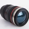 Camera Lens Coffee Mug With Lid Stainless Steel Slr Camera Lens Water Cup Ef24-105Mm Black White Mug Creative Gift Drinkware