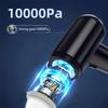 10000Pa Bezprzewodowy odkurzacz samochodowy 120W Przenośny bezprzewodowy odkurzacz Duży ssący Mokro i sucho Ręczny Samochód Dom Auto Clean