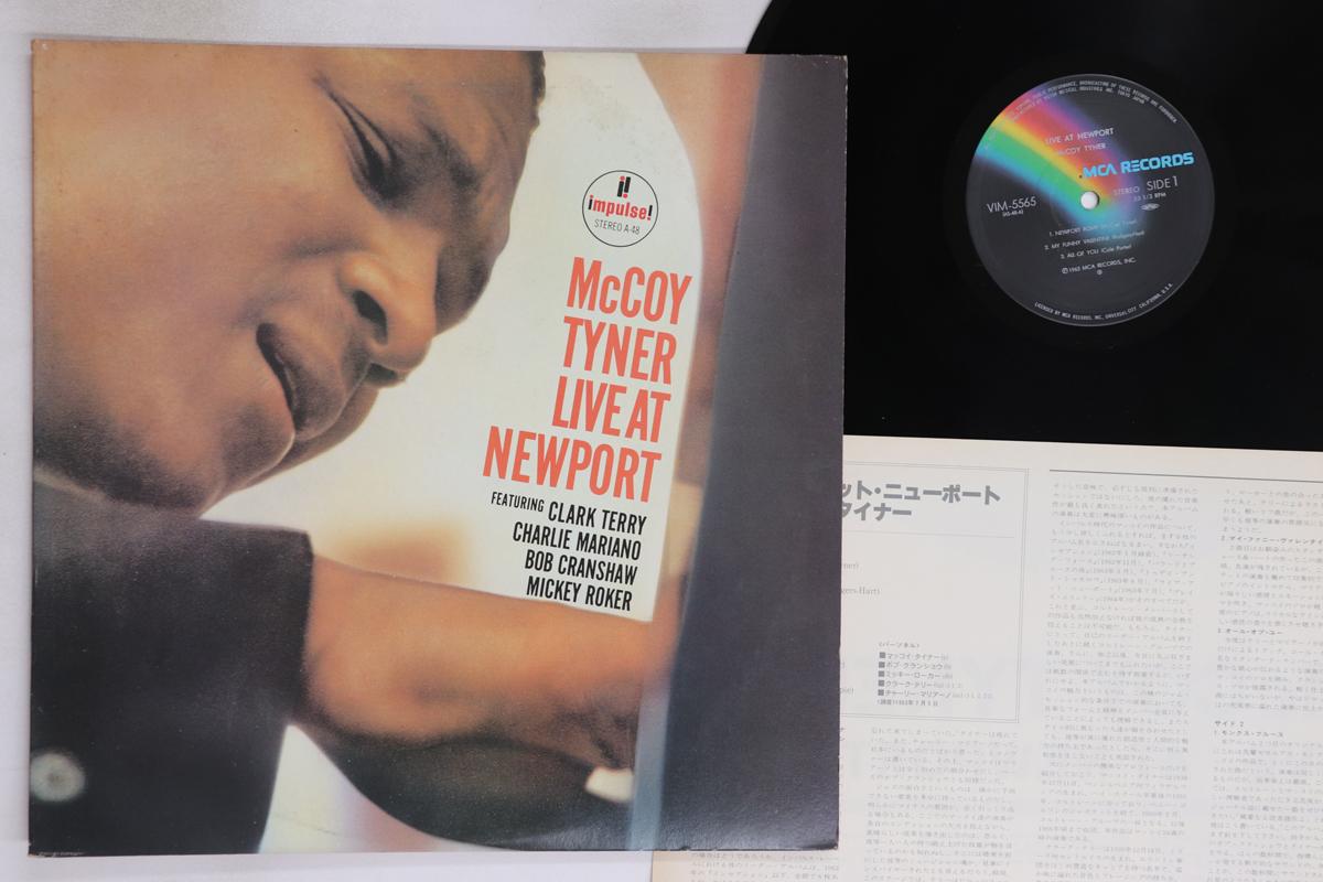 

LP Record MCCOY TYNER - Live At Newport VIM5565 MCA 1980 Japan Jazz Used