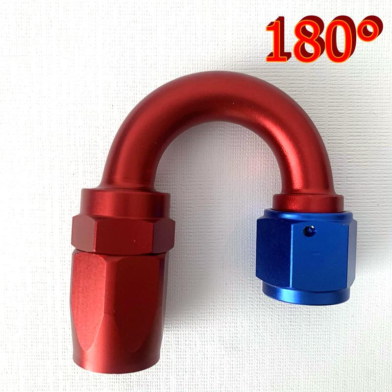 AN6 CEP Oil Fuel Fittings Hose End Connector Adaptor Kit Braided Oil Fuel Hose Line Swivel Fittings Double Hole Wire Clamp