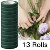 13Floral tape-Dark Green Is Suitable for Wedding Bouquets DIY Handmade Flower Stem Packaging -Essential Florist Supplies Include Floral Wrapping