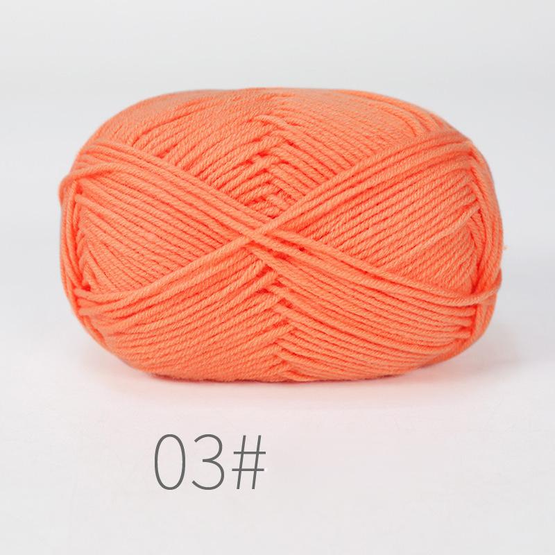 10Balls 500g Soft Milk Cotton Yarn Crochet Threads for Knitting Wool DIY Crafts Sweater Baby Wool Hand Knitting Crochet Yarn