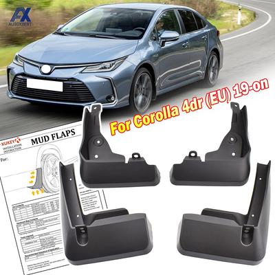 Satz für Toyota Corolla E210 4-türige Limousine Stufenheck   Vorne Hinten Auto Schmutzfänger Spritzschutz Kotflügel