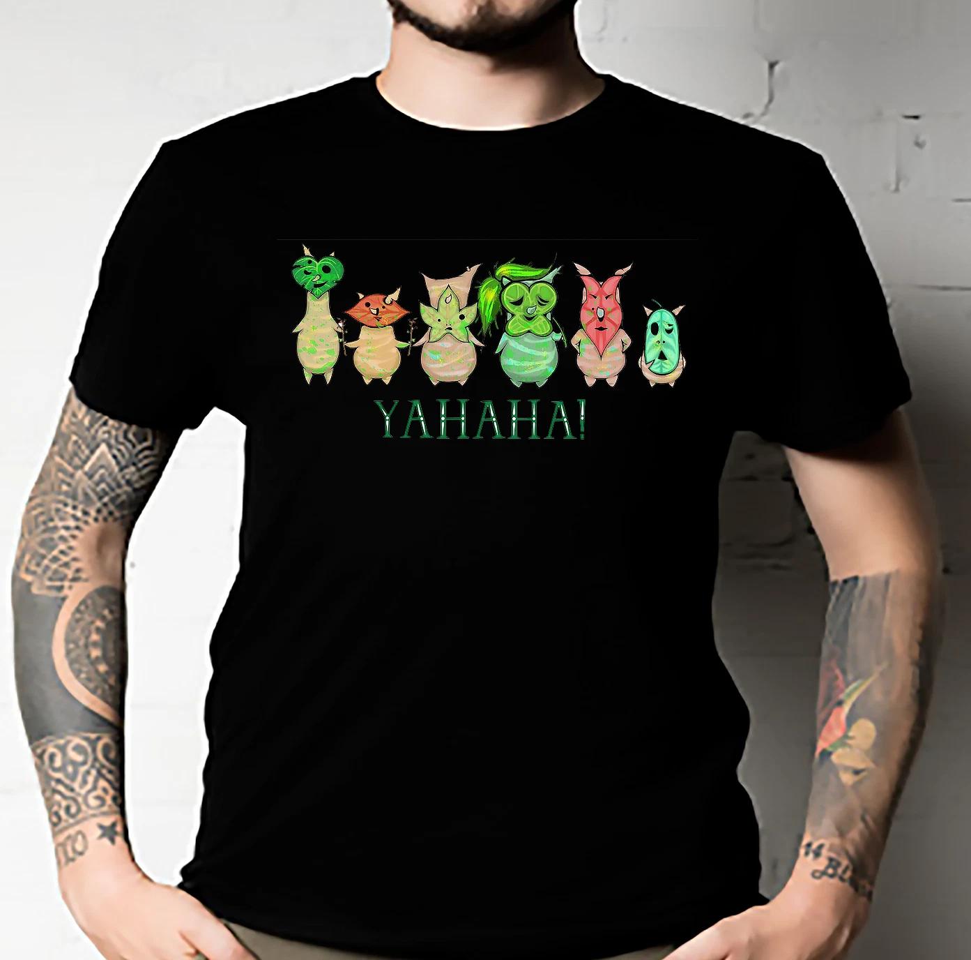 Men s and Women s T-shirts Korok yahaha Classic L