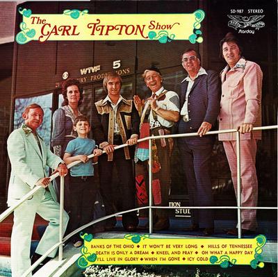 LP Record CARL TIPTON SHOW - Carl Tipton Show SD987 Gusto Records 1977 US Folk Used
