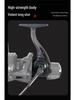 Full Metal Long Cast TV Spinning Reel with Slanted Shallow Spool for Lure and Sea Rod Fishing