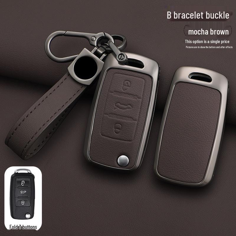 Volkswagen Key Cover for Sagitar, Lavida, Bora, Santana, Tiguan, Lingdu, Polo, and Golf Models