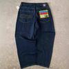 LUXEON American Vintage Washed and Distressed Jeans High Street Casual Japanese Women Pants Y2k Loose Straight Fit Slim and Versatile