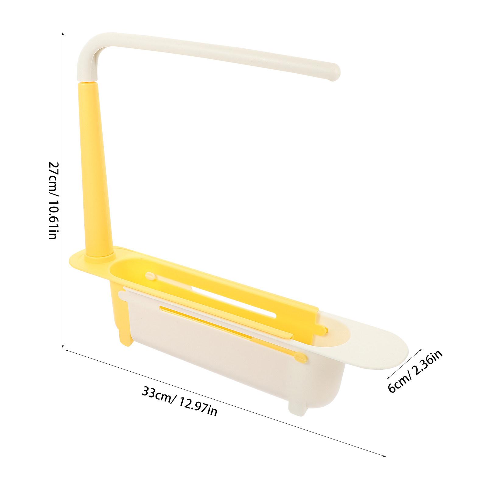 

Telescopic Sink Basket Multifunctional Sponge Holder Sink Sponge Organizer Kitchen Rack Kitchen Clean Tool Holder