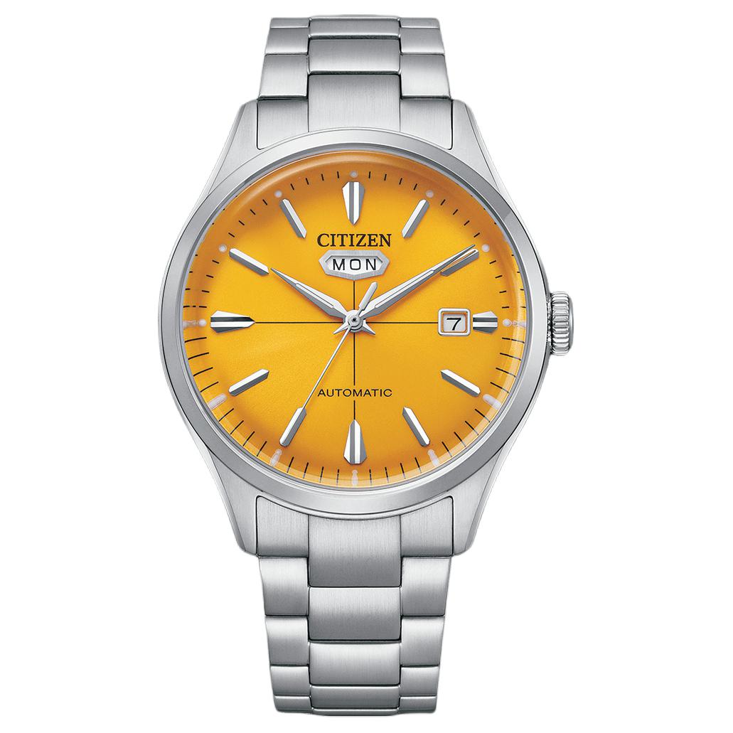 

CITIZEN Men s Watch NH8391-51Z Orange Watch Dial