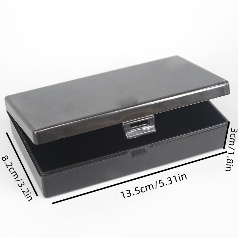 Storage Organizer Box Pencil Case Large Capacity Plastic Pencil Box Pencil Case School Supplies Student Clear Office Supplies