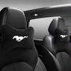 For Ford D258 Car Neck Pillows Both Side For Head Pain Relief Filled Fiber Car Pillow For Ford Mustang GT SHELBY Auto Accessories