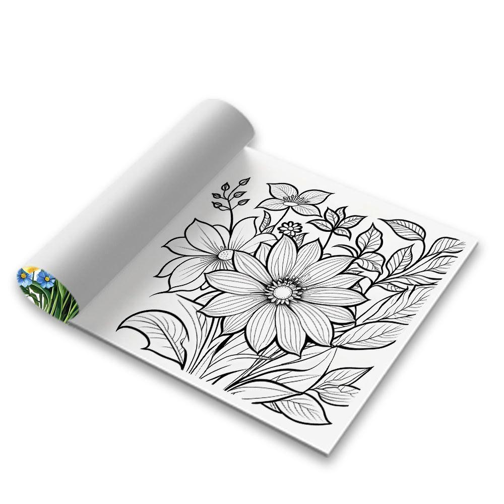 Stress Relief Graffiti Painting Book Educational Paperback Cute Doodles Book  for Adults And Teens