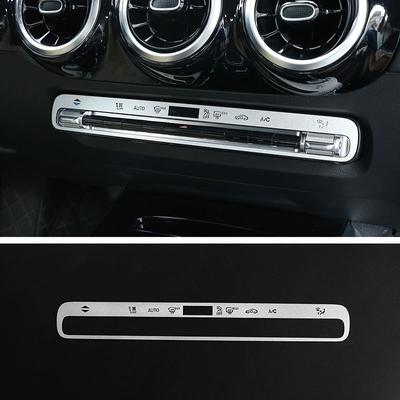 Autó Klíma AC mód gomb Kímélő matrica burkolat Mercedes Benz Class AB CLA GLA GLB W177 W247 X247 C118 Class típushoz