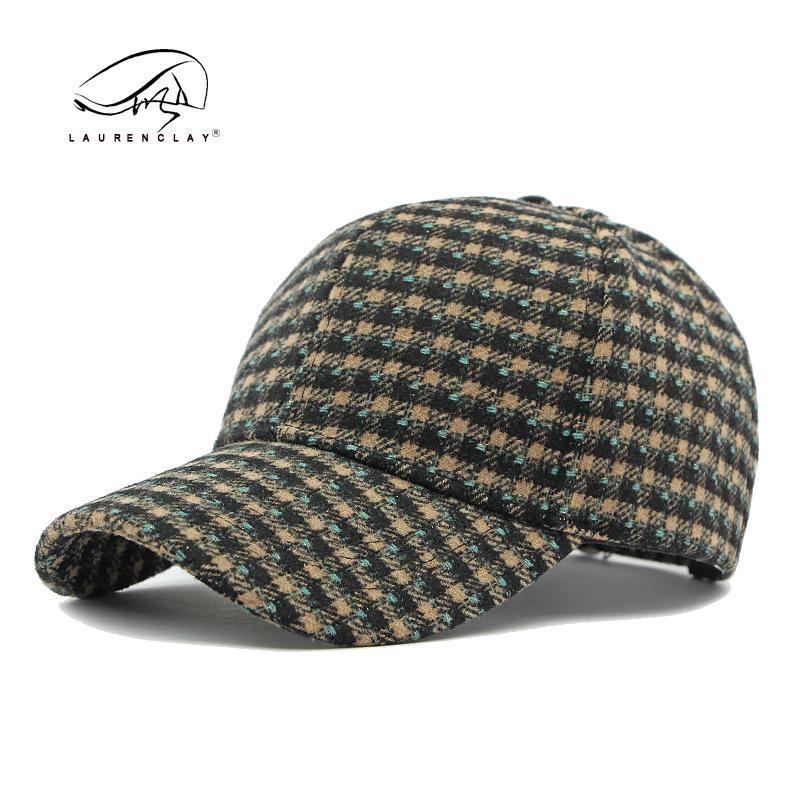 Woolen Hat Children Spring and Autumn New Hard Top Cap Women's Fashion Thermal Baseball Cap Sun Protection Visor Male Tide