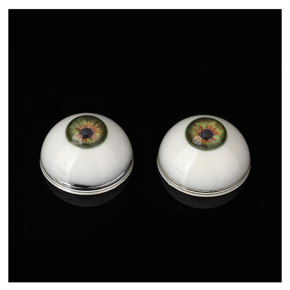 

New 1Pairs Half Round Eyeballs 32mm Realistic Acrylic Fake Eyes