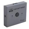 USB 3.0 Switcher Bidirectional 2 In 1 Out 1 In 2 Out 3 Port USB Switcher for Keyboard Printer Scanner