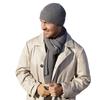 Kamea Liam Men' Set (Hat + Scarf), Gray