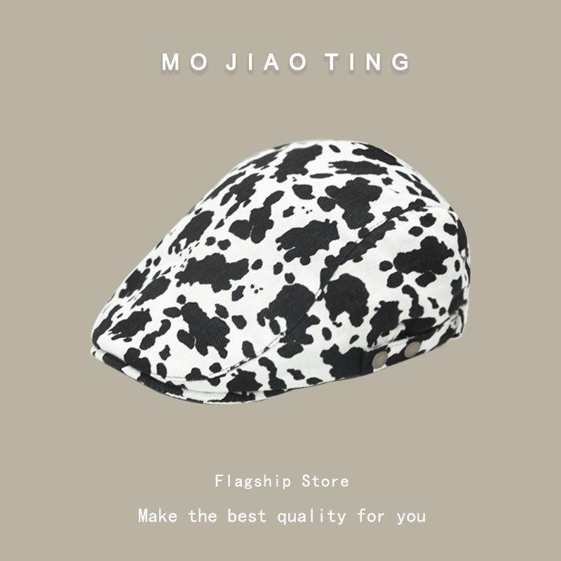 

Американский стиль, Ретро Острая Девушка, Кепка с леопардовым принтом, Тонкий дизайн, Нишевый дизайн, Модный козырек, Шляпа-лей head circumference (54cm-57cm)