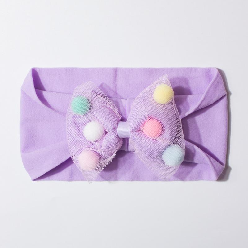 New Baby Headscarf Combination, Cute Baby Soft Bow Flower Headband, Children's Accessories