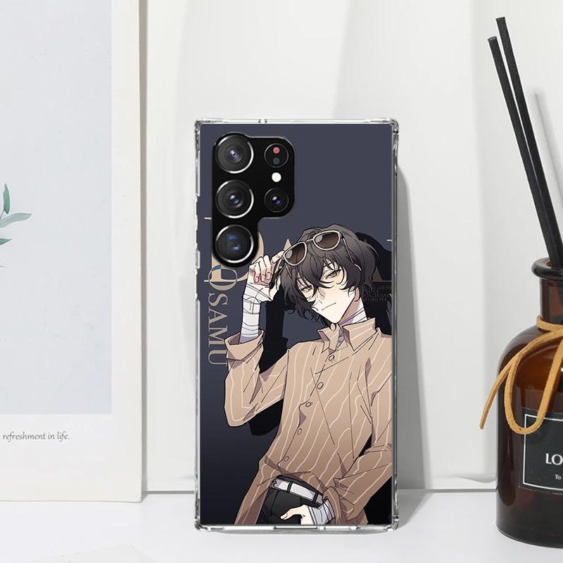 

Bungo Stray Dogs Dazai Phone Case For Samsung Galaxy S26 S25 Edge S24 FE S23 S22 Ultra S21 Plus S20 + Art Fundas Back Cover Gala Samsung S21 Plus