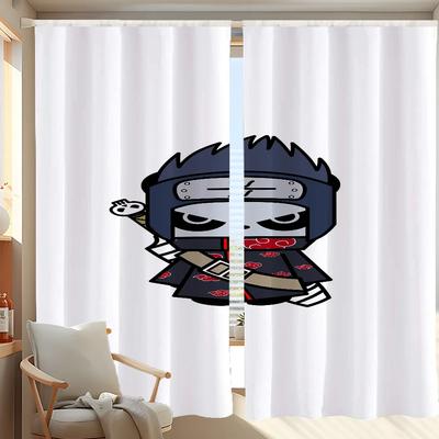Interno Casa Tende da Cucina per Soggiorno 2 Pezzi Tende Oscuranti Tenda per Porta Naruto Decorazione Camera da Letto Divisorio Ombra