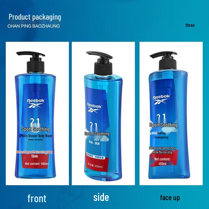 Reebok Men's 2-in-1 Shower Gel