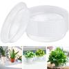 High Quality Plastic Plant Pot Tray Sturdy Clear Drip Trays Durable Flower Pot Indoor And Out Door Plant