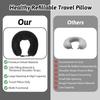Fillable Travel Neck Pillow, Can Hold Clothes, Pillowcase Storage, Lycra Fabric, Portable Travel Bag Pillow